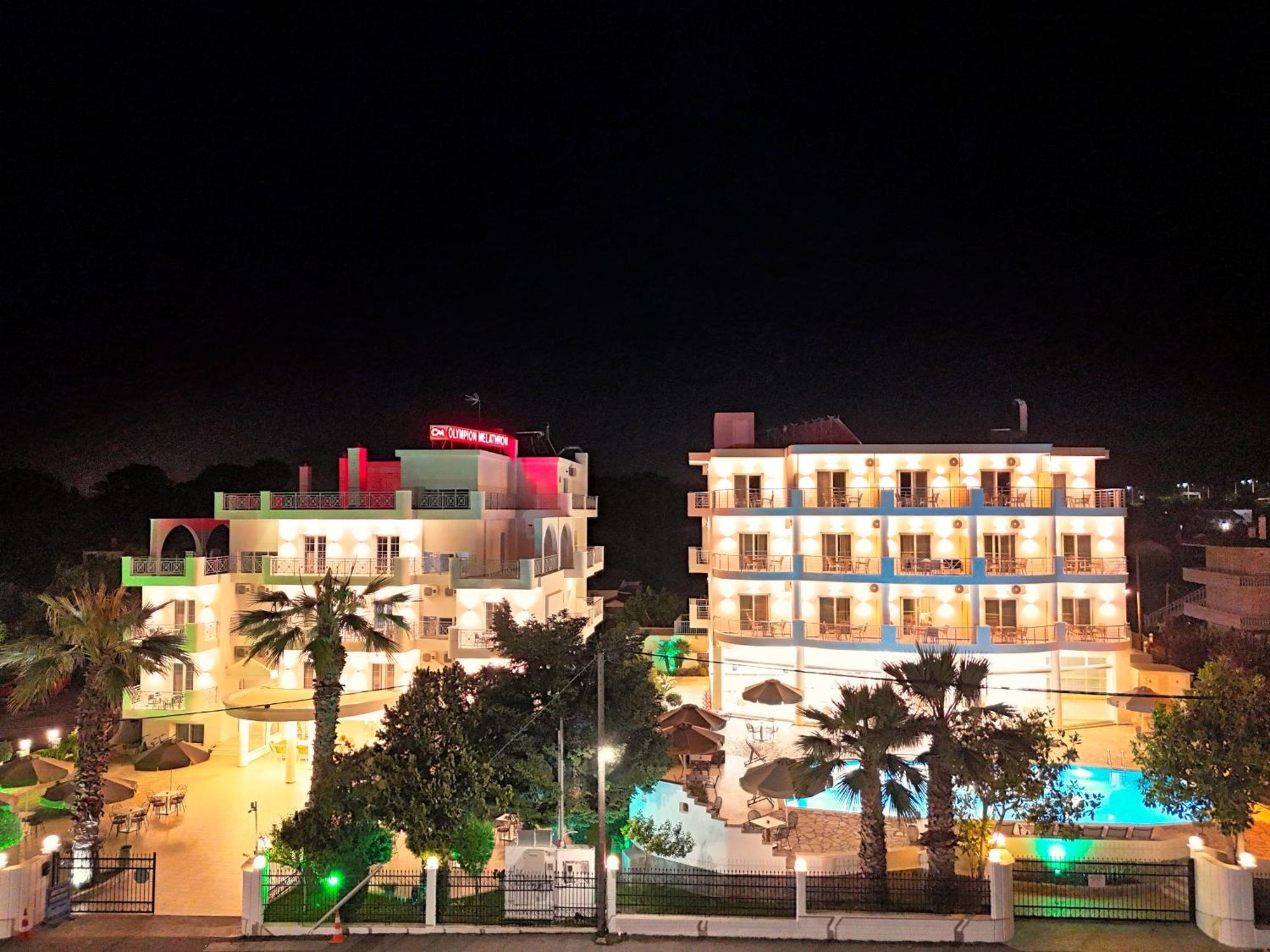 Olympion Melathron Otel Platamon Dış mekan fotoğraf