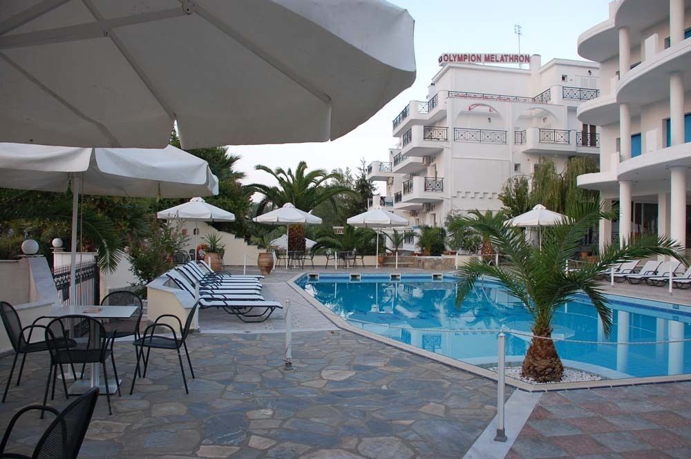 Olympion Melathron Otel Platamon Dış mekan fotoğraf